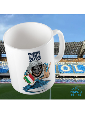 Pulcinella 3 - Scudetto Napoli 2023, Tazza Mug